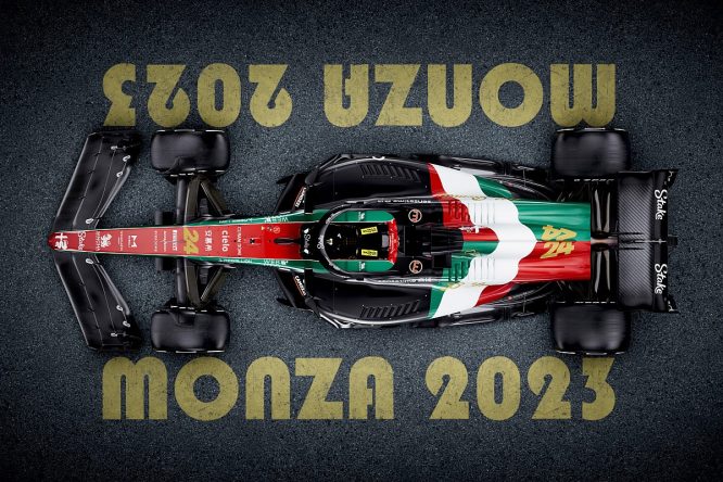 Alfa Romeo reveals striking special livery for F1 Italian GP