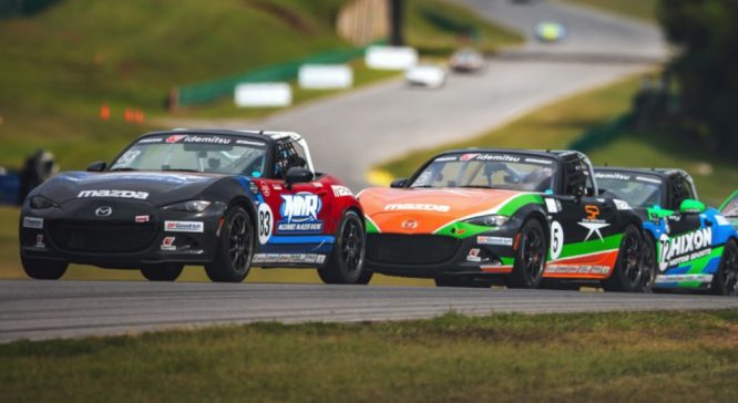 Thomas declared MX-5 Cup winner after wild finish at VIR