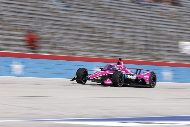 Armstrong, Blomqvist pass IndyCar oval tests at Texas