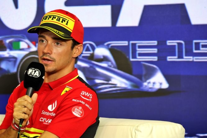 Leclerc ‘would love to stay’ at Ferrari but in no rush to open talks