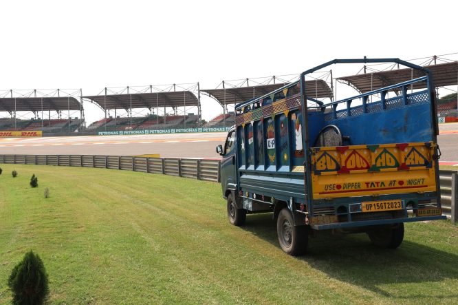 MotoGP track action in India delayed by hazy &#8216;logistics issues&#8217;