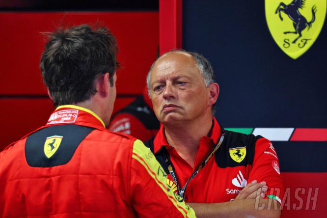 Leclerc &amp; Vasseur offer differing views on Ferrari’s slipstream strategy