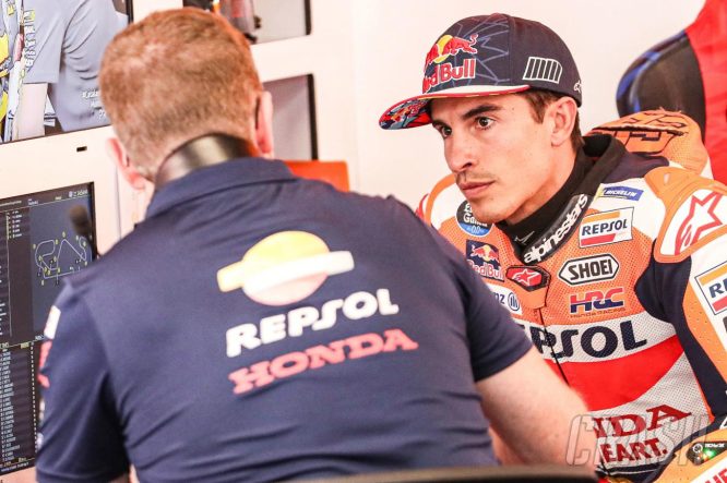 Marc Marquez 19th: “I don&#039;t look at the results&#8230;&quot;