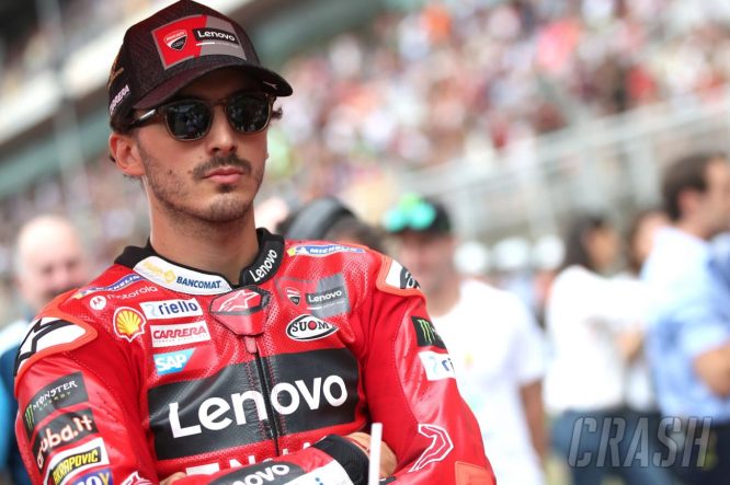 Bagnaia breaks silence on “luck” and comeback date as he exits hospital