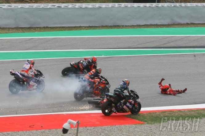 Marc Marquez: I saw Pecco’s highside, the MotoGP family was very lucky today