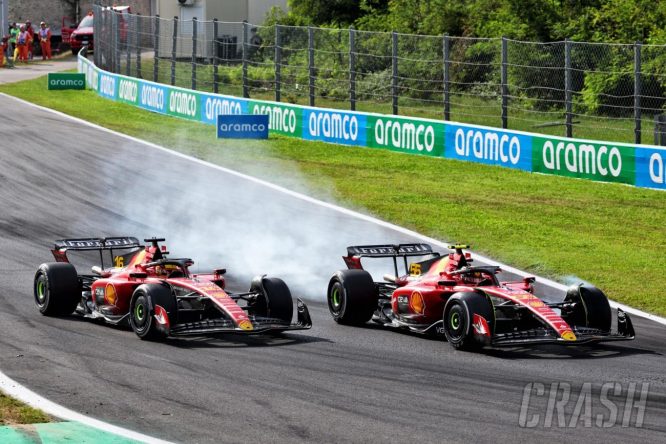 “This is what racing should be” &#8211; Leclerc reviews &quot;on the limit&quot; Sainz duel