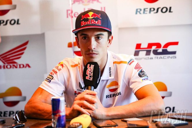 Marc Marquez fails to end speculation: “I have a contract next year with Honda…”