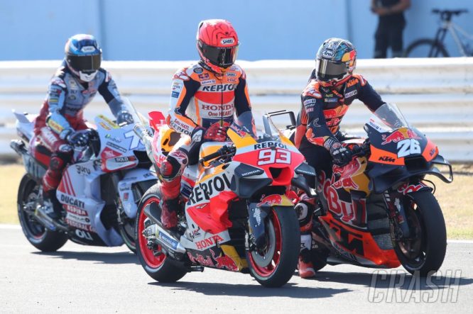 Pedrosa third on carbon fibre chassis, ‘knew Marc was waiting for me’