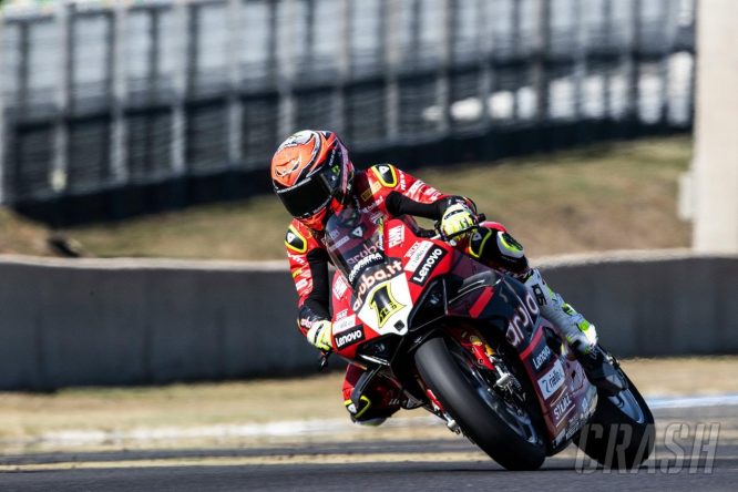 Bautista: “I could not stop the bike, the slipstream absorbed me”