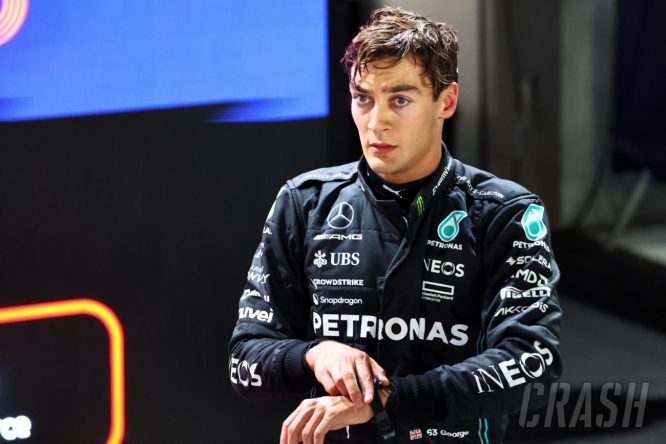 Heartbroken Russell ‘let Mercedes down’ with last-lap crash 