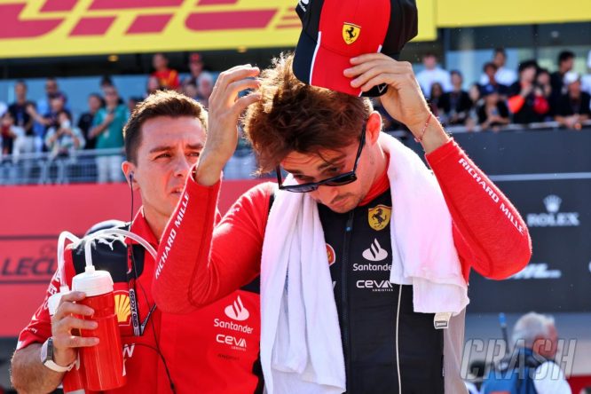 How Leclerc thought he was on for podium after mistaking Perez for Verstappen