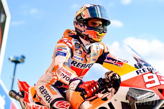 Marc Marquez after crucial crash in practice: &#8220;I had the speed, but…&#8221;