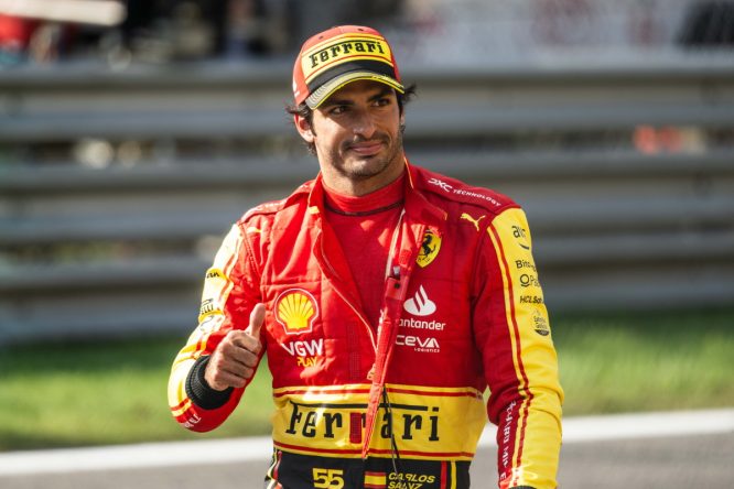 Sainz delighted with Ferrari progress but fears F1 rivals still &#8216;QUICKER&#8217;