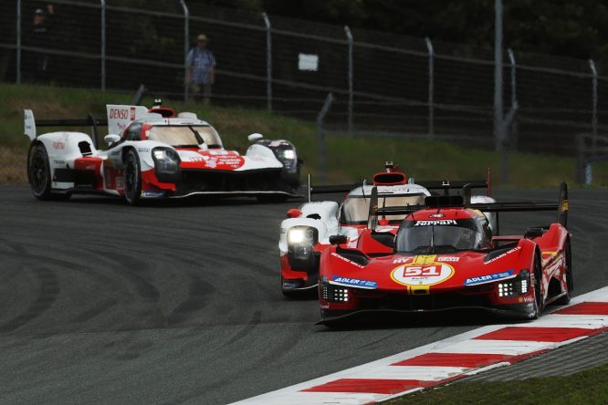 Toyota says Ferrari held back by driver inconsistency at WEC Fuji