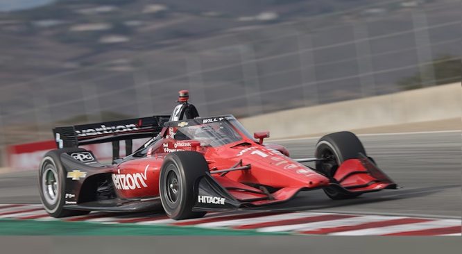 Power leads open test at Laguna