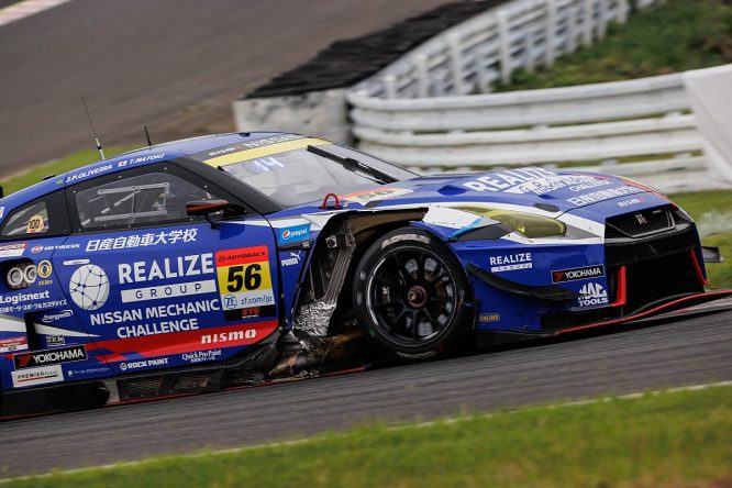 Teppei Natori apologises for causing Yamamoto SUPER GT crash