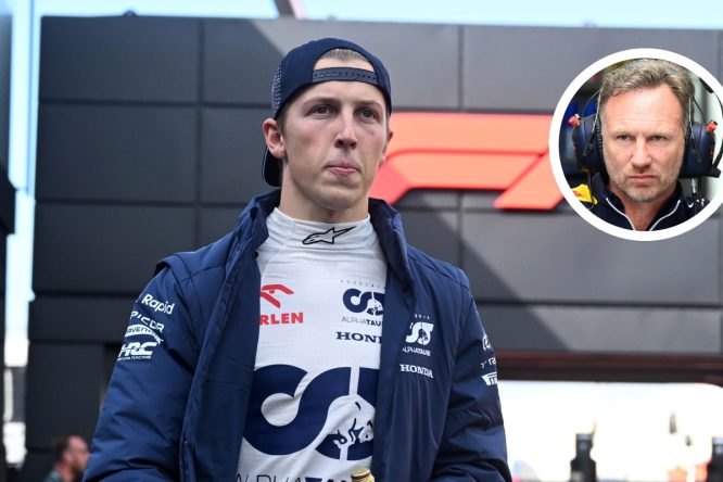 Lawson responds to Red Bull &#8216;TROUBLE&#8217; question after Verstappen KO