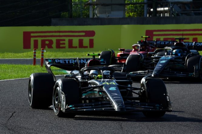 Mercedes explain reason for Hamilton team orders at Suzuka