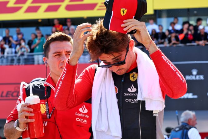 Leclerc mistook slowing Perez for Verstappen in Japanese GP