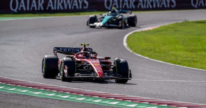 Sainz admits Ferrari &#8216;played it safe&#8217; during contra-Japanese gamble