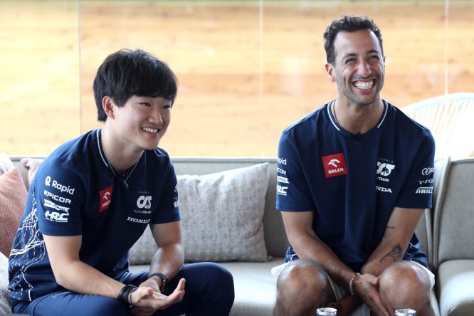 AlphaTauri confirms Tsunoda and Ricciardo for 2024