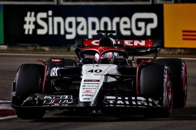 Lawson ‘disappointed’ with Q3 laps in Singapore qualifying