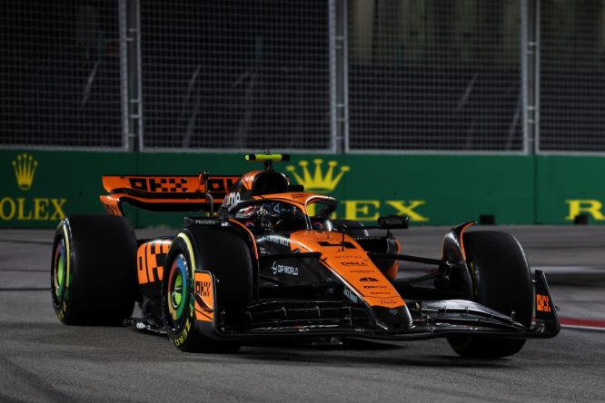 Norris: McLaren not ‘chasing perfect car’ with F1 upgrade push