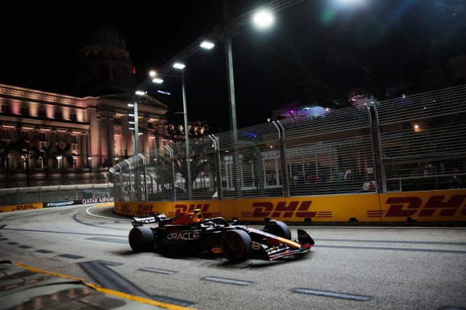 Perez reveals engine issue blighted Singapore GP qualifying