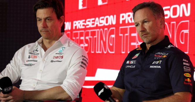 Horner aims subtle dig at Wolff&#8217;s Verstappen jibe