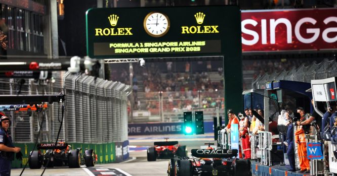 LIVE: 2023 F1 Singapore Grand Prix Qualifying