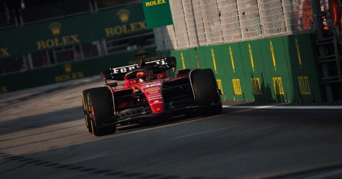 Leclerc backs Ferrari strategy despite losing Singapore podium