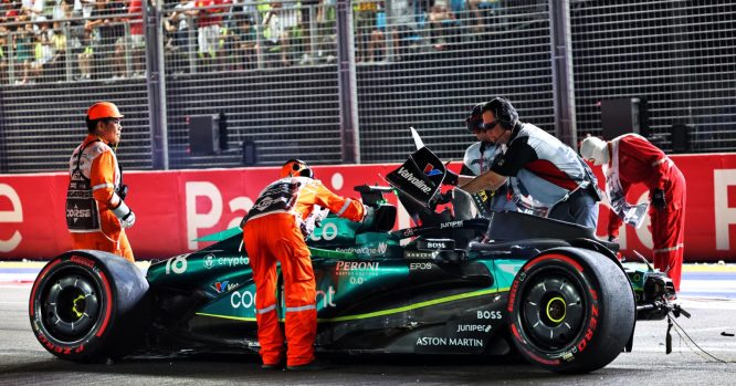 Stroll to miss Singapore Grand Prix after huge qualifying accident
