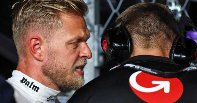 Magnussen expresses relief after returning to points for Haas