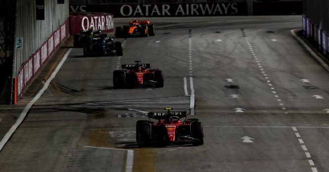 Sainz wins thrilling Singapore GP and ends Red Bull win streak