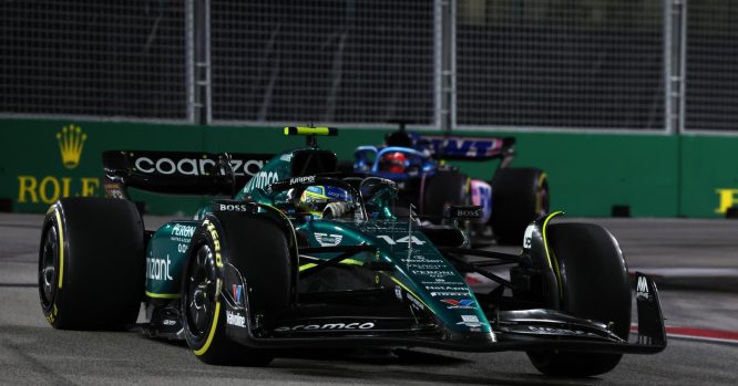 Alonso&#8217;s Singapore fears eased after Aston Martin discovers issue