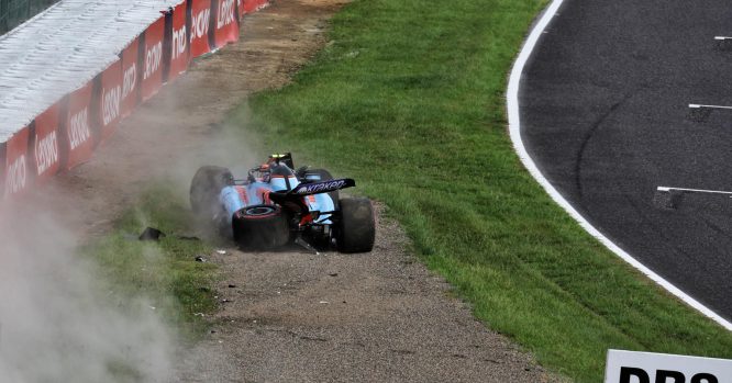 Sargeant tops F1 2023 crash damage list