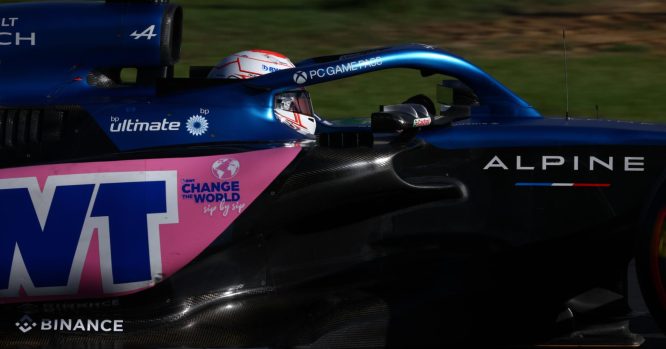 Ocon hopes tyre strategy can bring Alpine back into Japan points