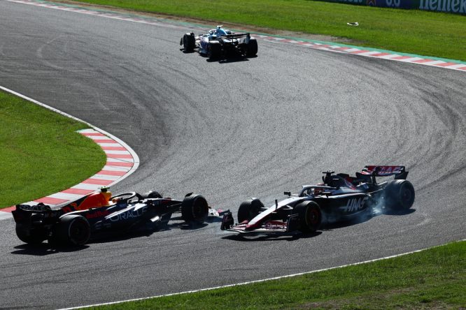 Five-second penalties not ‘strict enough’, vent F1 drivers after Perez example