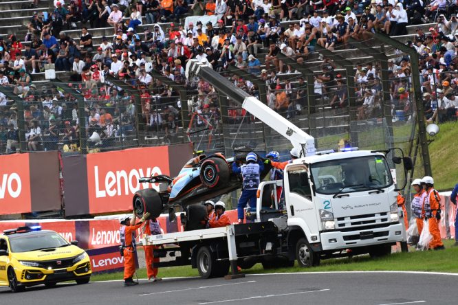 F1 team in HOT WATER with stewards after pre-race infraction leads to PENALTY at Japanese Grand Prix