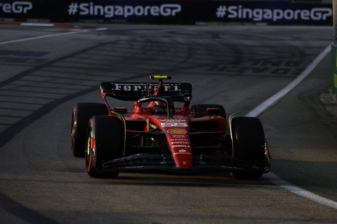 F1 Singapore GP: Sainz quickest from Leclerc by 0.018s in FP2