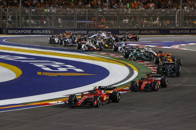 2023 F1 Singapore GP results: Carlos Sainz wins thrilling race