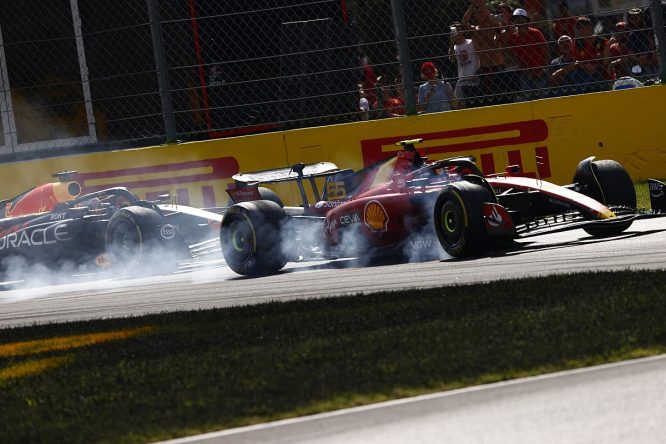 Sainz explains rear tyre woes that cost F1 Italian GP lead to Verstappen