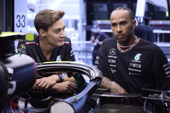 Wolff gives update on Hamilton and Russell issues