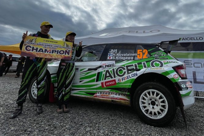 Heikki Kovalainen scores back-to-back All-Japan Rally titles