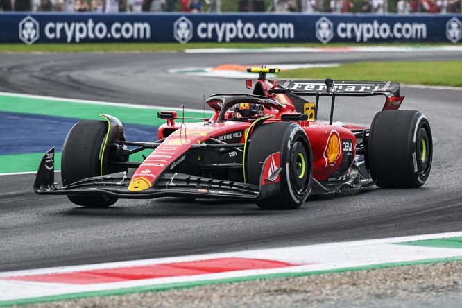 F1 results: Carlos Sainz fastest in Italian GP practice