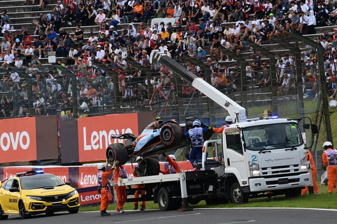 Williams: Costly F1 crashes masking Sargeant&#8217;s &quot;steady improvement&quot;