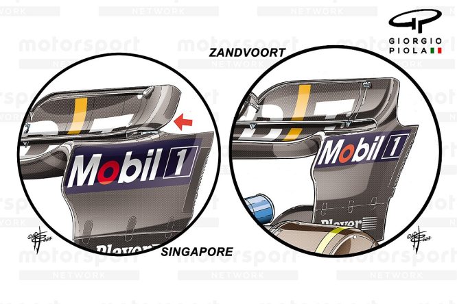 Red Bull follows latest F1 trend with new rear wing at Singapore GP