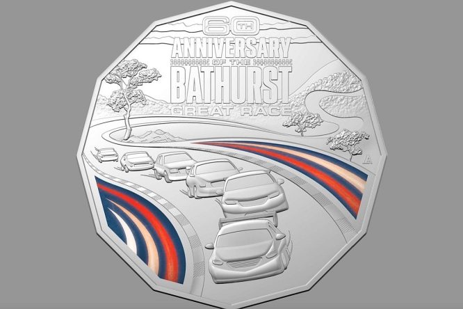 Special Bathurst 1000 coin minted in Australia