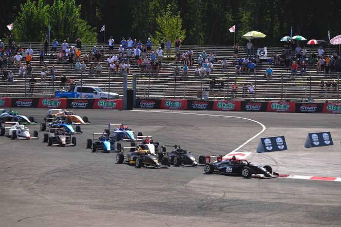 Douglas doubles up for Pabst in Portland USF2000