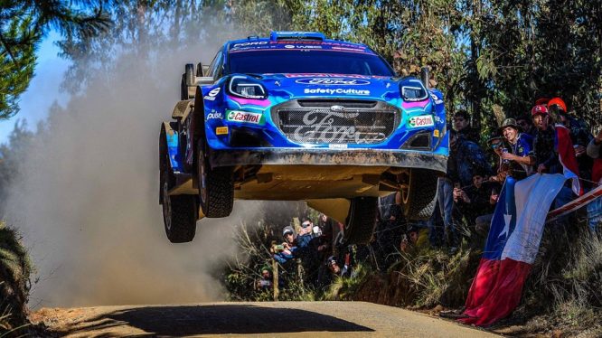 Ott Tanak leads Rally Chile after Friday’s action